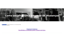 Desktop Screenshot of empresasdemudancas.com